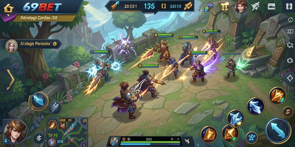 Tampilan menarik dari gameplay 69BET yang mengasyikkan.
