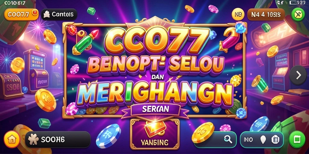 Gameplay menarik dari COO77 dengan berbagai tema slot.