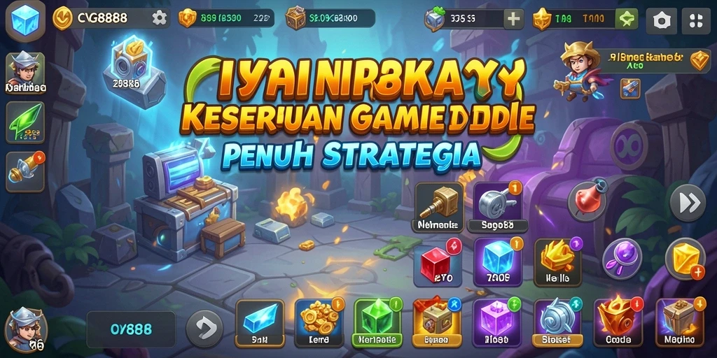 Tampilan gameplay <strong>CVG8888</strong> yang menarik dan penuh warna.