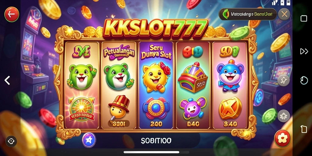 Tampilan gameplay KKSLOT777 yang menakar petualangan menarik dan mendebarkan.