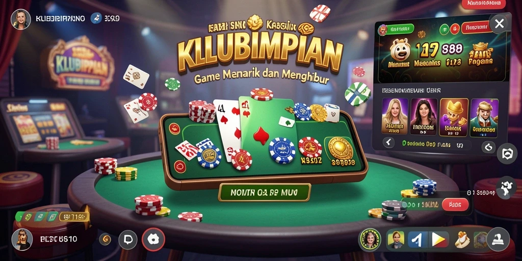 Pengalaman bermain Kasino yang mendebarkan dan seru di KLUBIMPIAN.