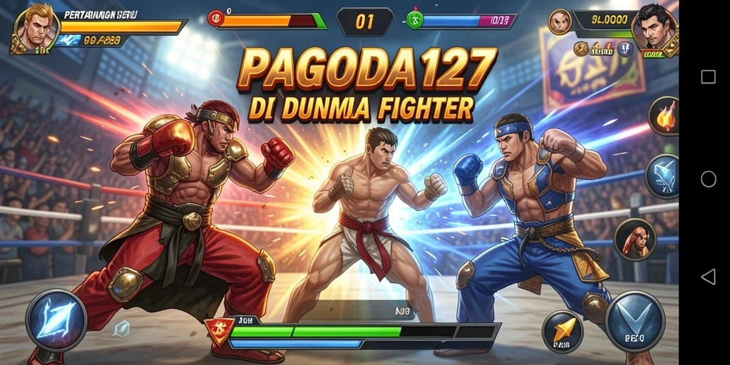 Tangkapan layar dari gameplay seru di PAGODA127 dengan aksi pertarungan yang mendebarkan.