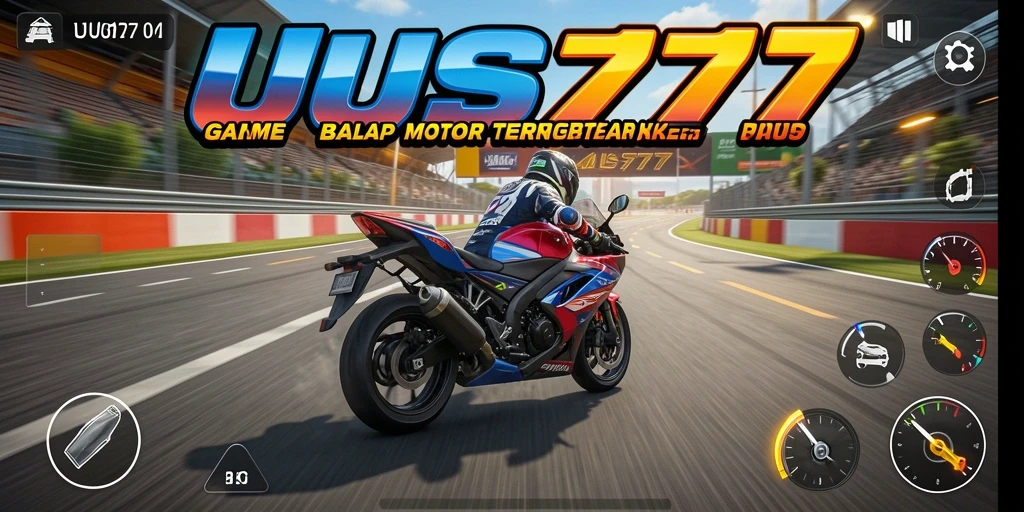 Screenshot menunjukkan intensitas balapan di UUS777 dengan grafis menakjubkan.
