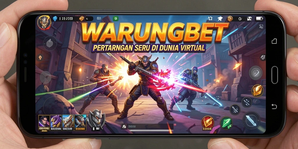 Gameplay seru dengan pertarungan mendebarkan di WARUNGBET.